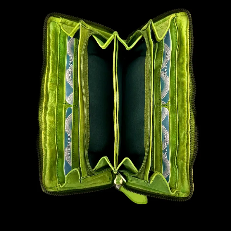 Handmade Wallet In Woven Leather