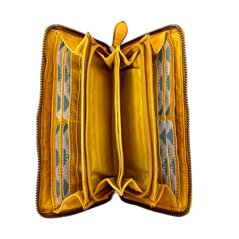 Handmade Wallet In Woven Leather