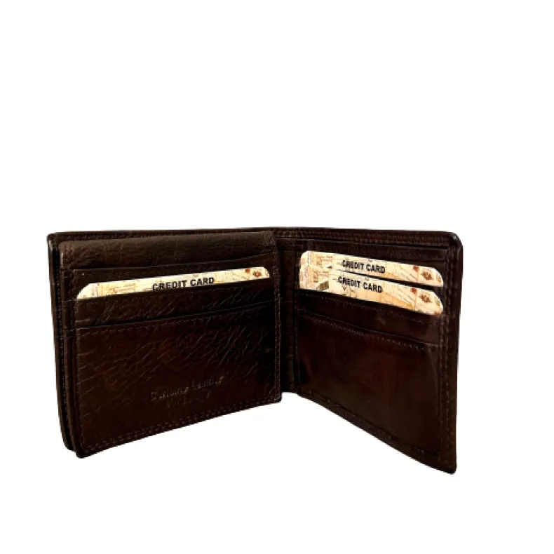 Handmade Wallet In Washed Leather S