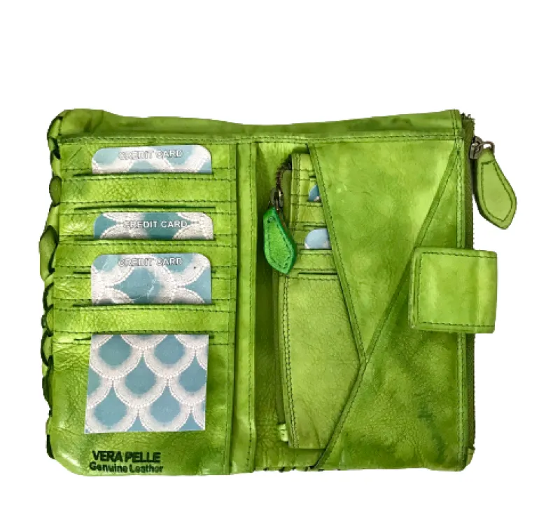 Handmade Wallet In Woven Leather