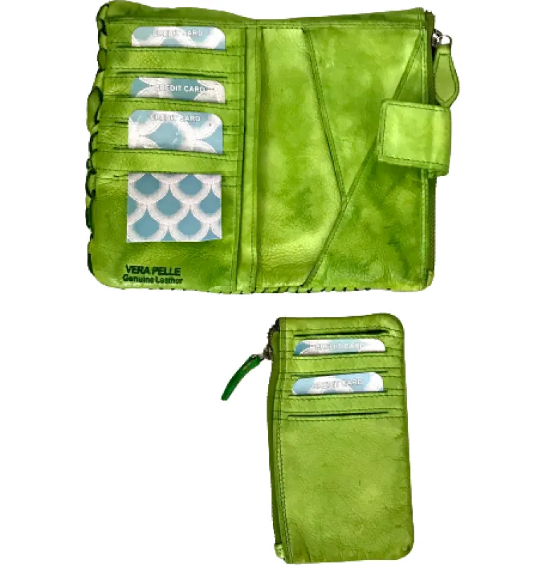 Handmade Wallet In Woven Leather