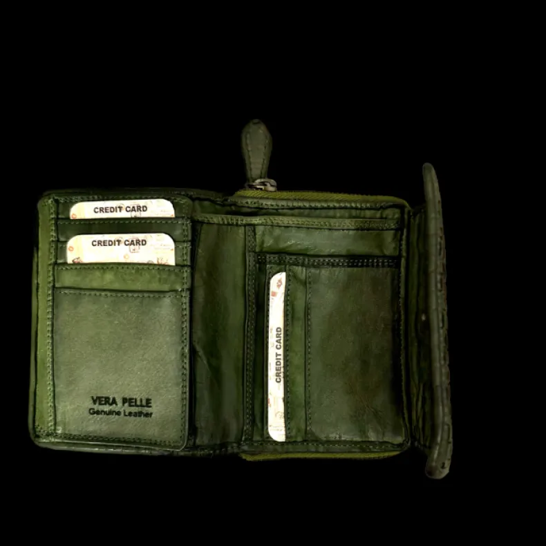 Handmade Wallet In Woven Leather