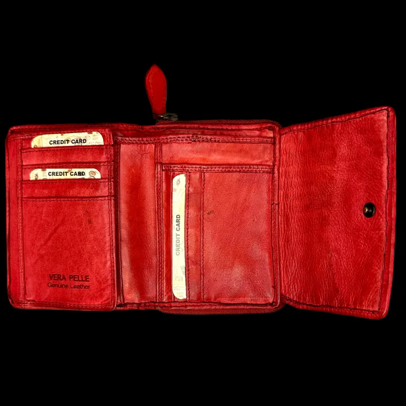 Handmade Wallet In Woven Leather