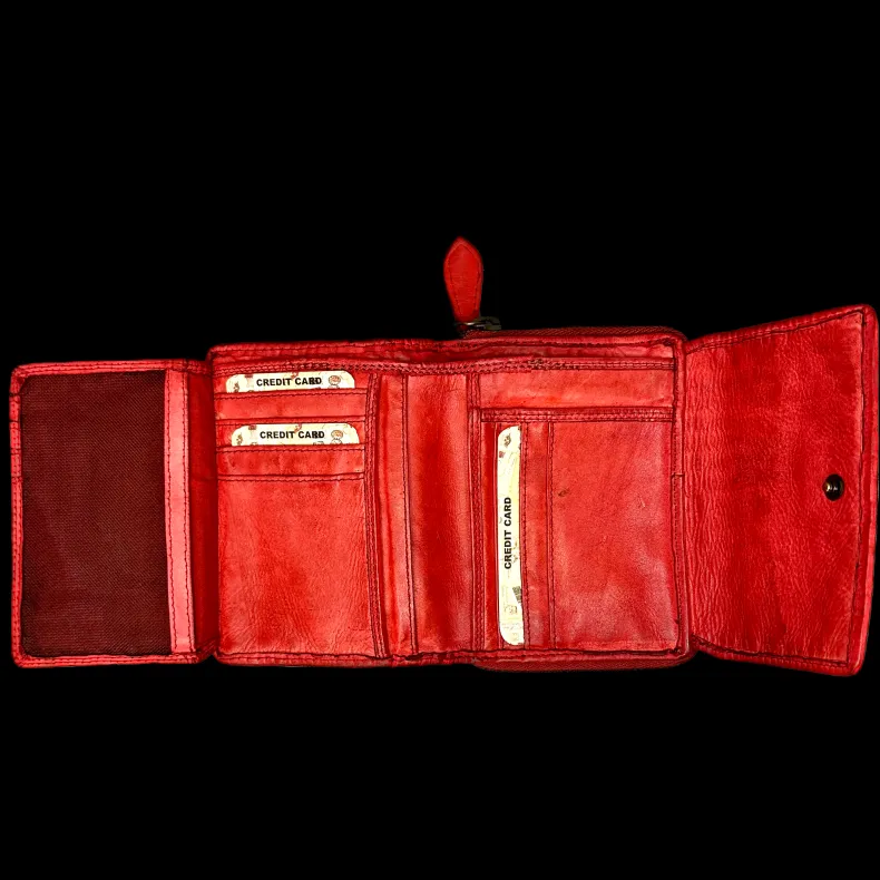 Handmade Wallet In Woven Leather