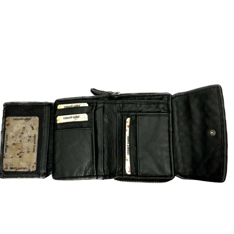 Handmade Wallet In Woven Leather