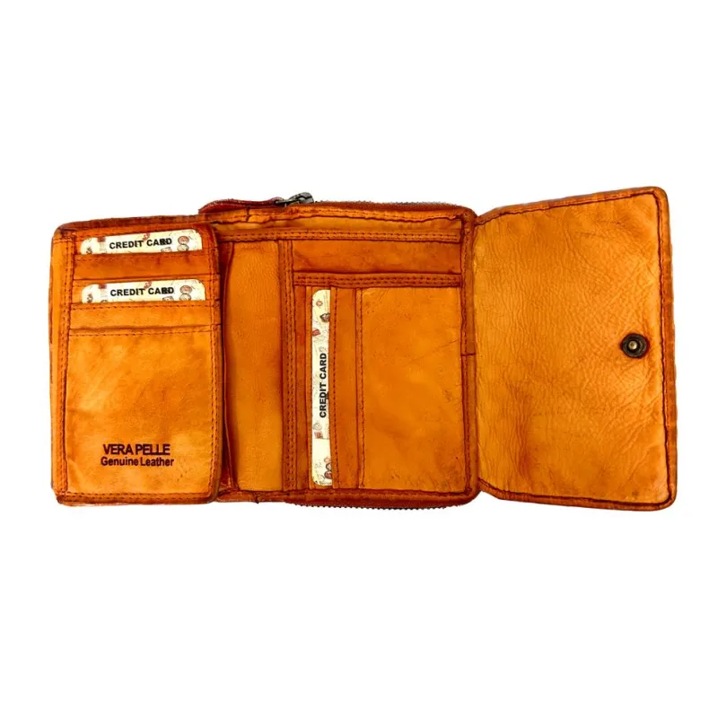 Handmade Wallet In Woven Leather