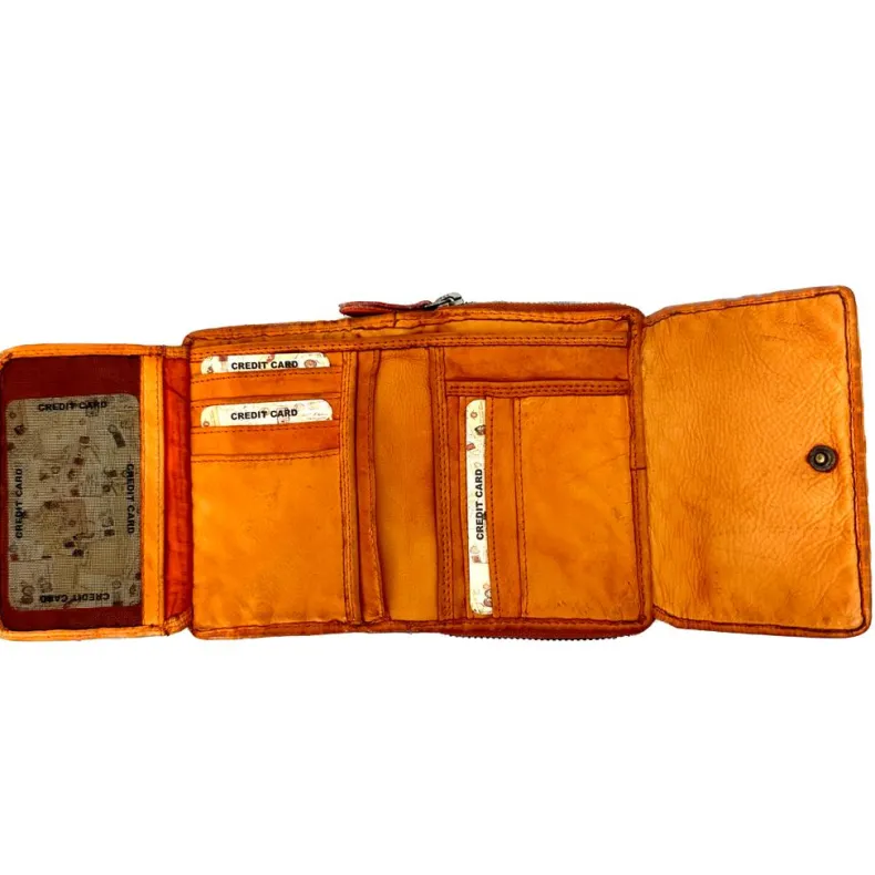 Handmade Wallet In Woven Leather