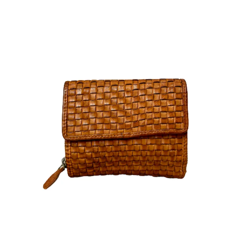Handmade Wallet In Woven Leather