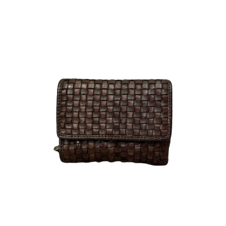 Handmade Wallet In Woven Leather