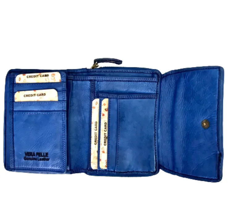 Handmade Wallet In Woven Leather