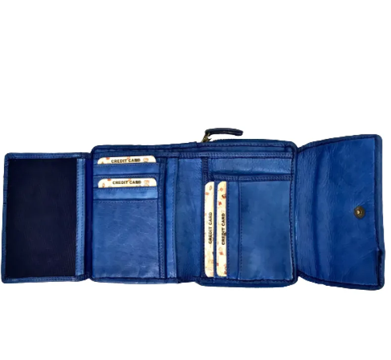 Handmade Wallet In Woven Leather