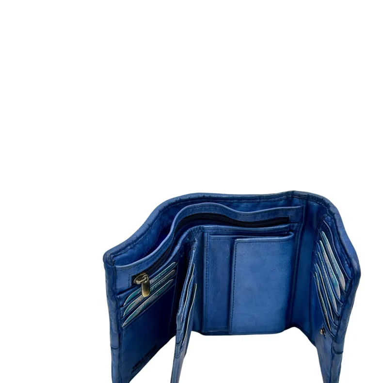 Handmade Wallet In Woven Leather