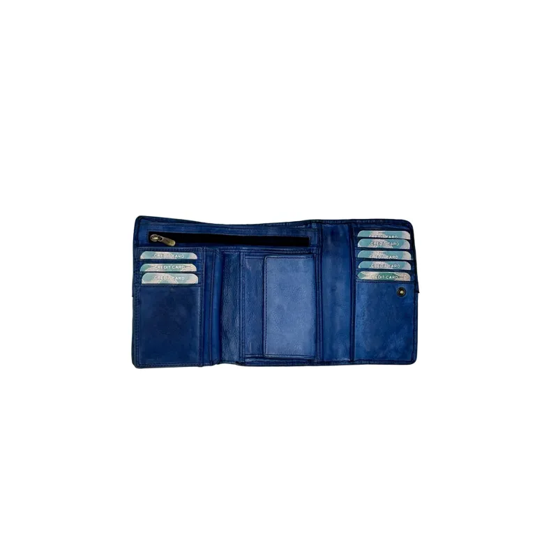 Handmade Wallet In Woven Leather