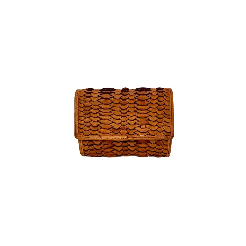 Handmade Wallet In Woven Leather