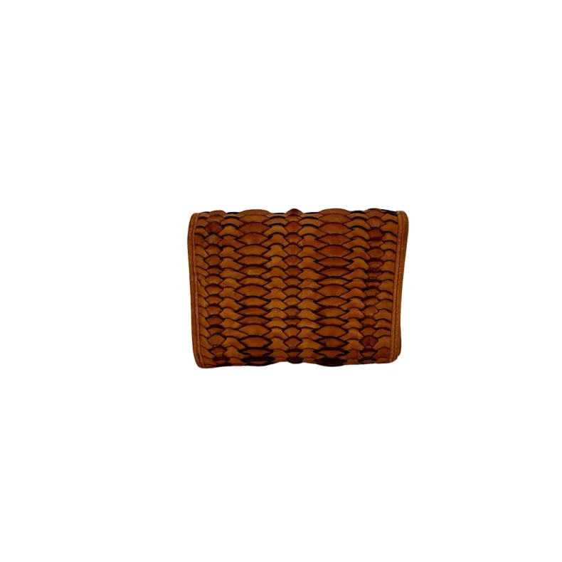 Handmade Wallet In Woven Leather