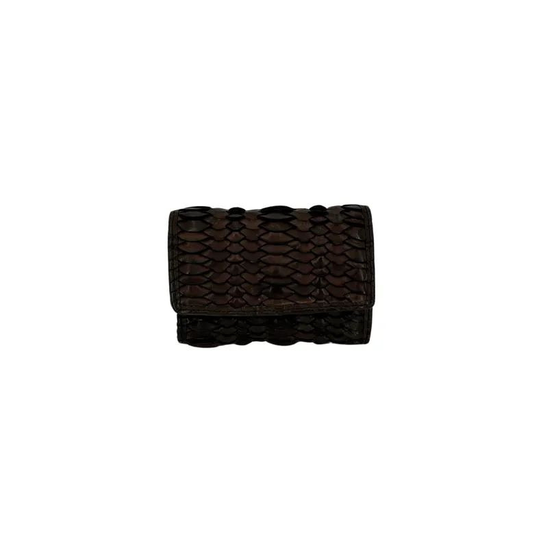 Handmade Wallet In Woven Leather