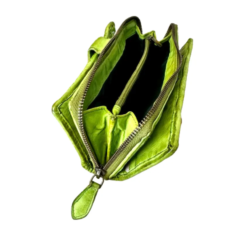 Handmade Wallet In Woven Leather