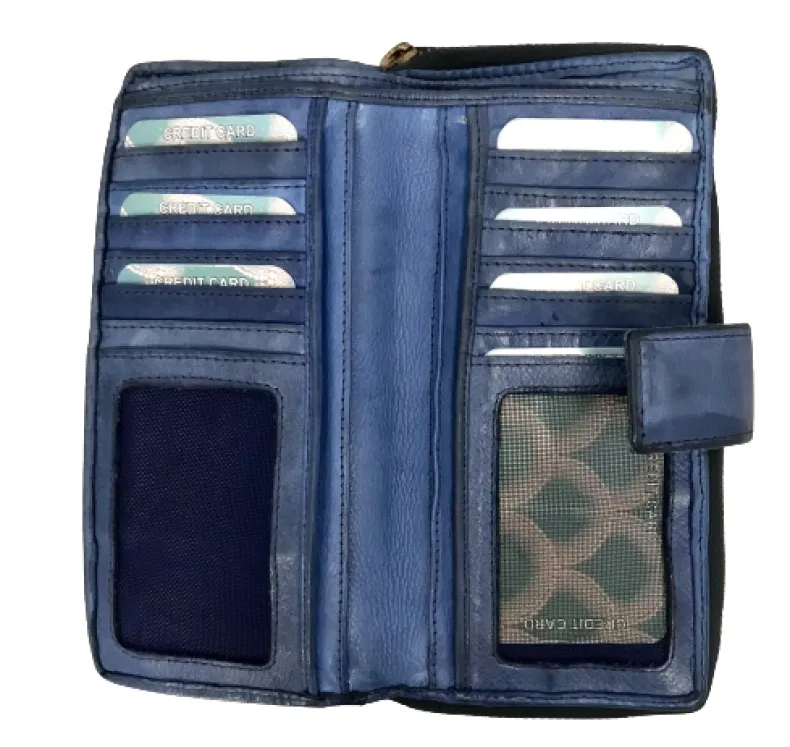 Handmade Wallet In Woven Leather