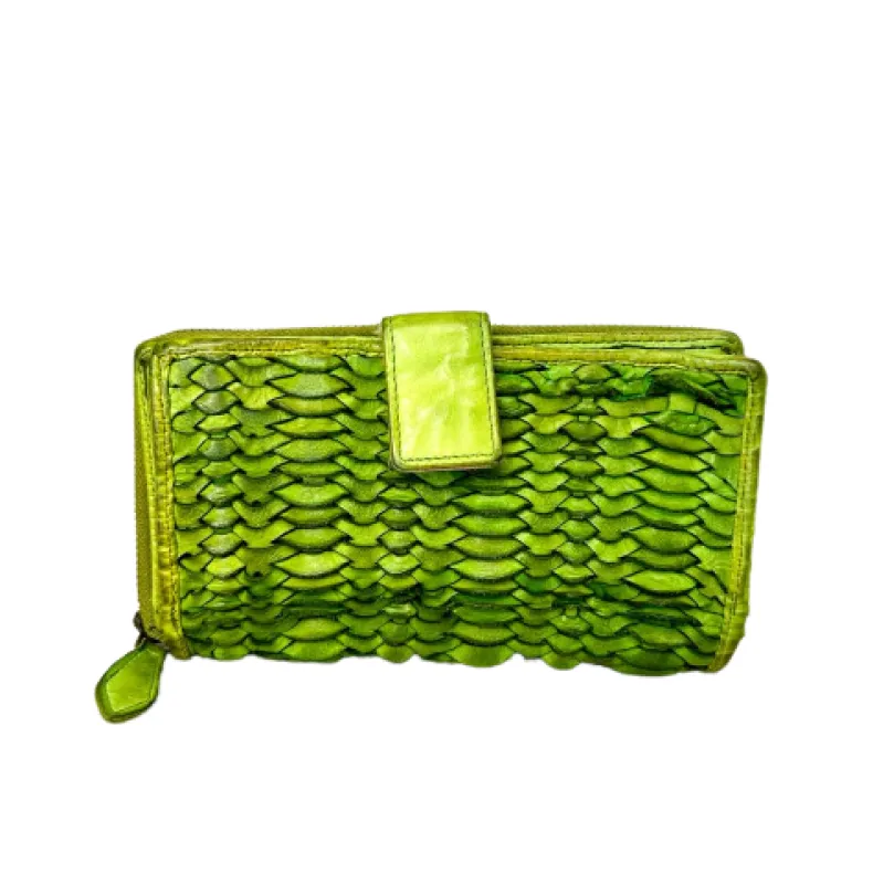 Handmade Wallet In Woven Leather