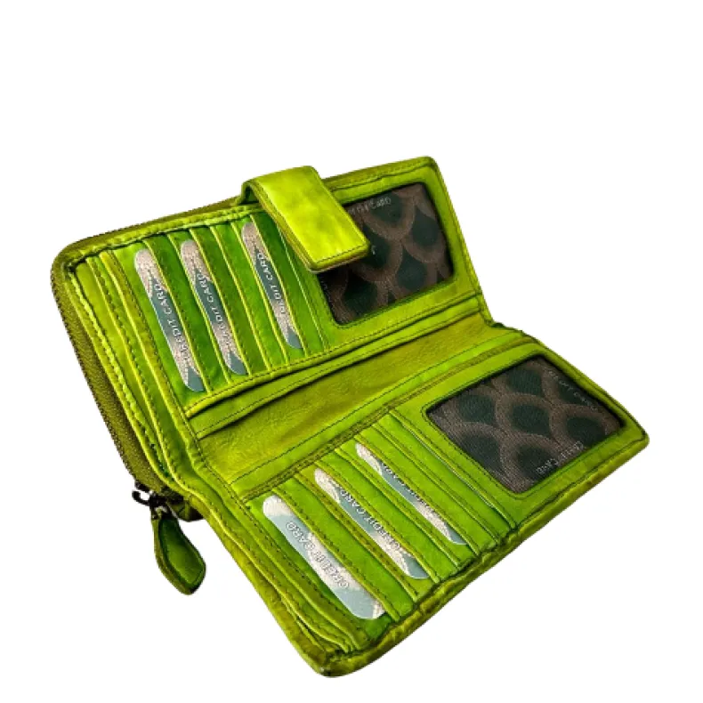 Handmade Wallet In Woven Leather