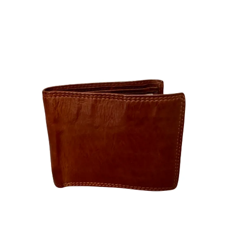 Handmade Wallet In Washed Leather