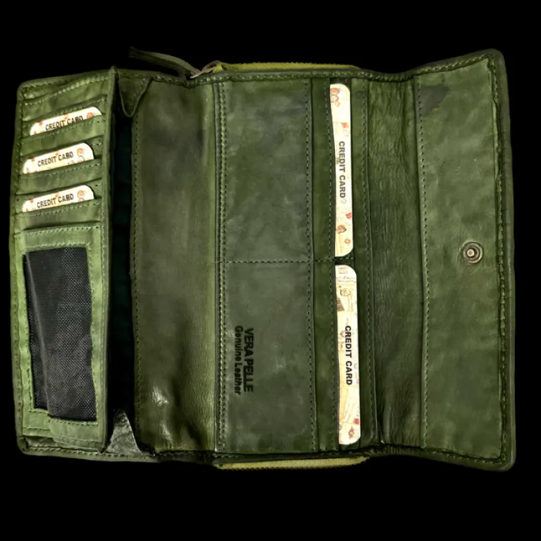 Handmade Wallet In Woven Leather