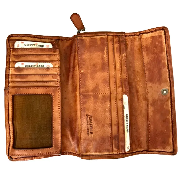 Handmade Wallet In Woven Leather