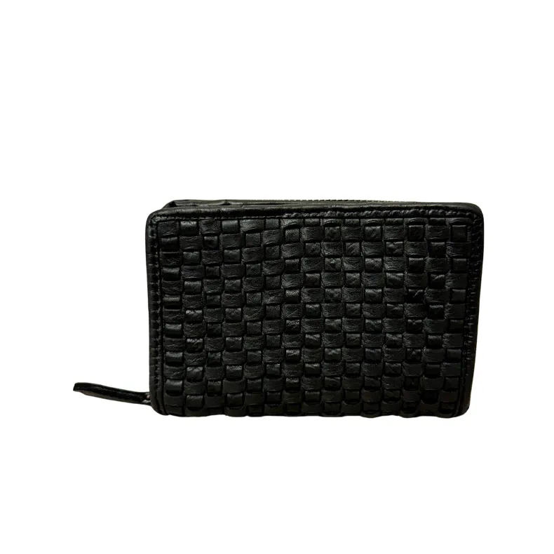 Handmade Wallet In Woven Leather