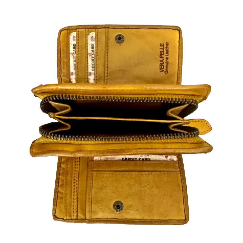 Handmade Wallet In Woven Leather