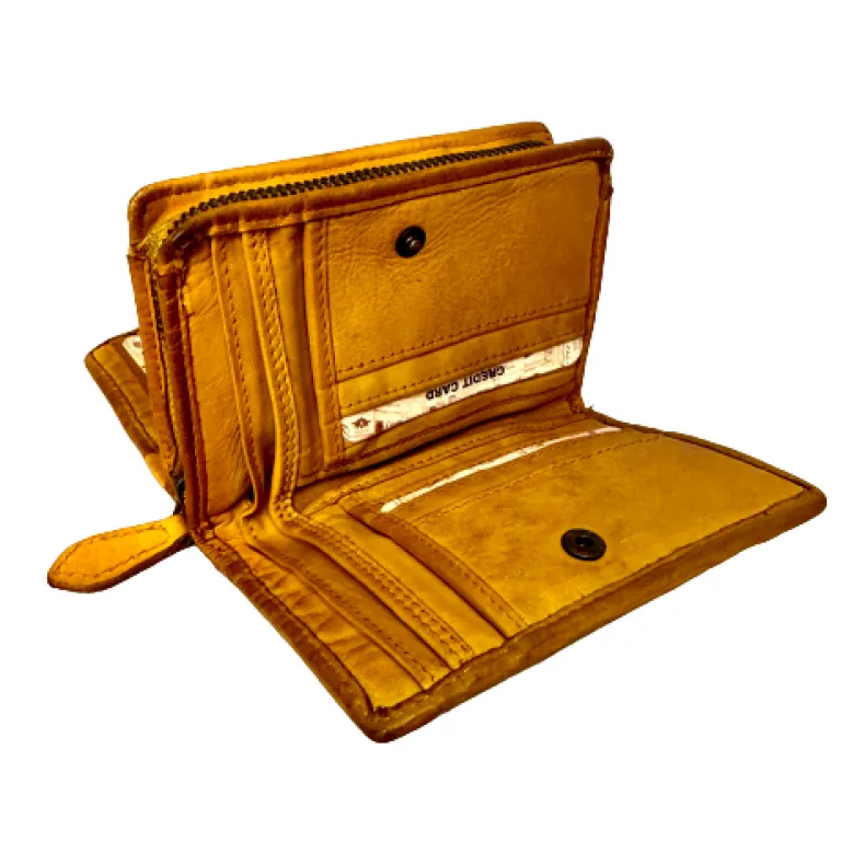 Handmade Wallet In Woven Leather