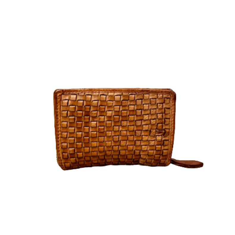 Handmade Wallet In Woven Leather