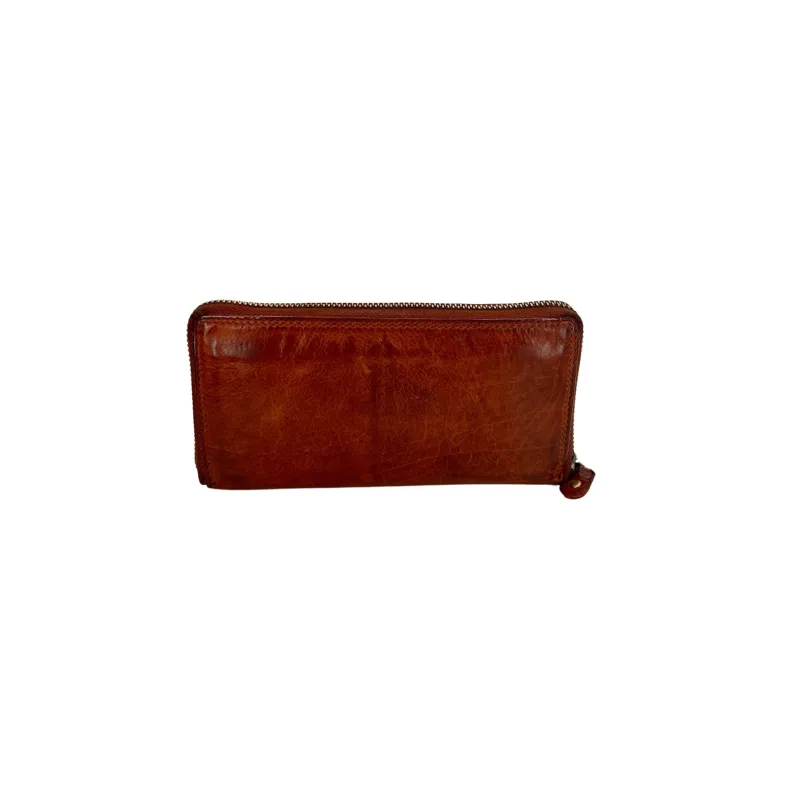 Handmade Wallet In Washed Leather