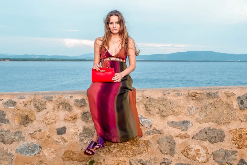 Kate – Saffiano Leather Minibag