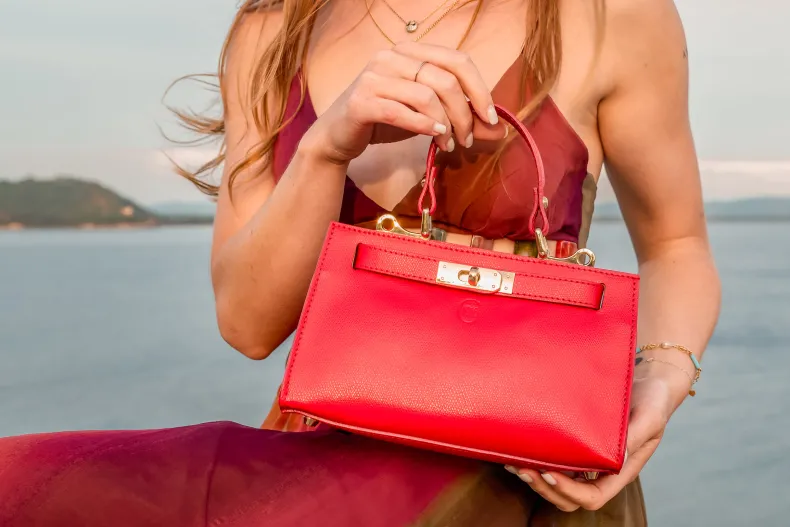 Kate – Saffiano Leather Minibag