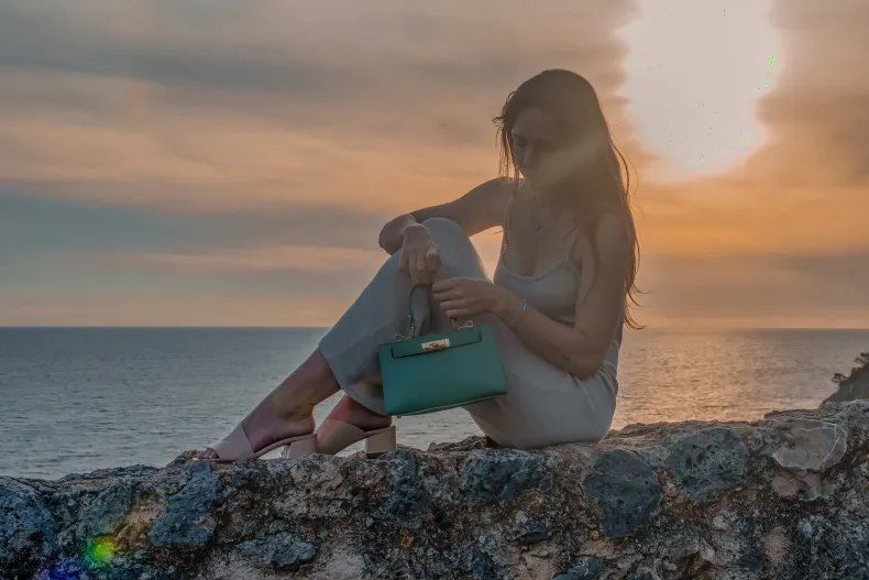 Kate – Saffiano Leather Minibag