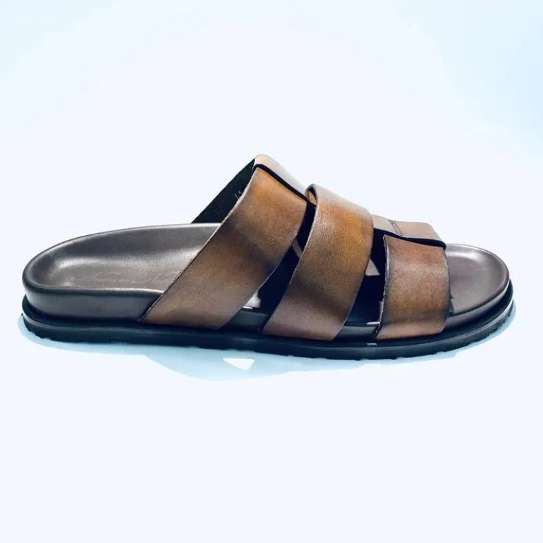 Leather Slipper With Anatomic Insole