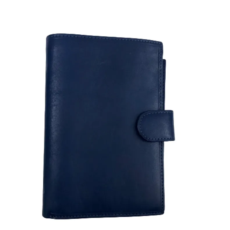 Leather Wallet With Passport Holder