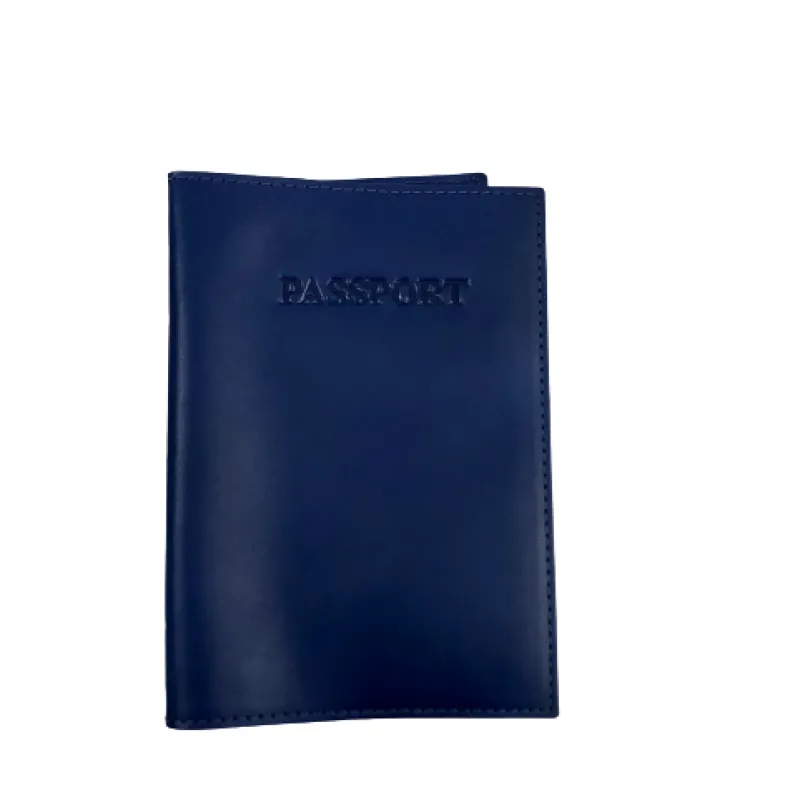 Leather Wallet With Passport Holder