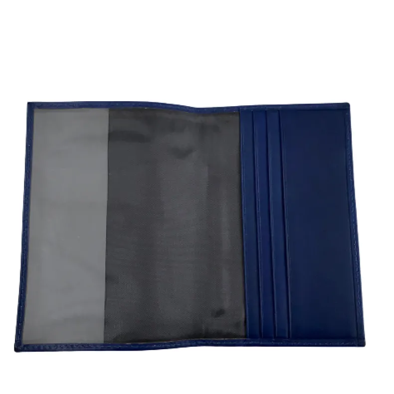 Leather Wallet With Passport Holder