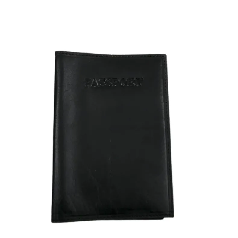 Leather Wallet With Passport Holder