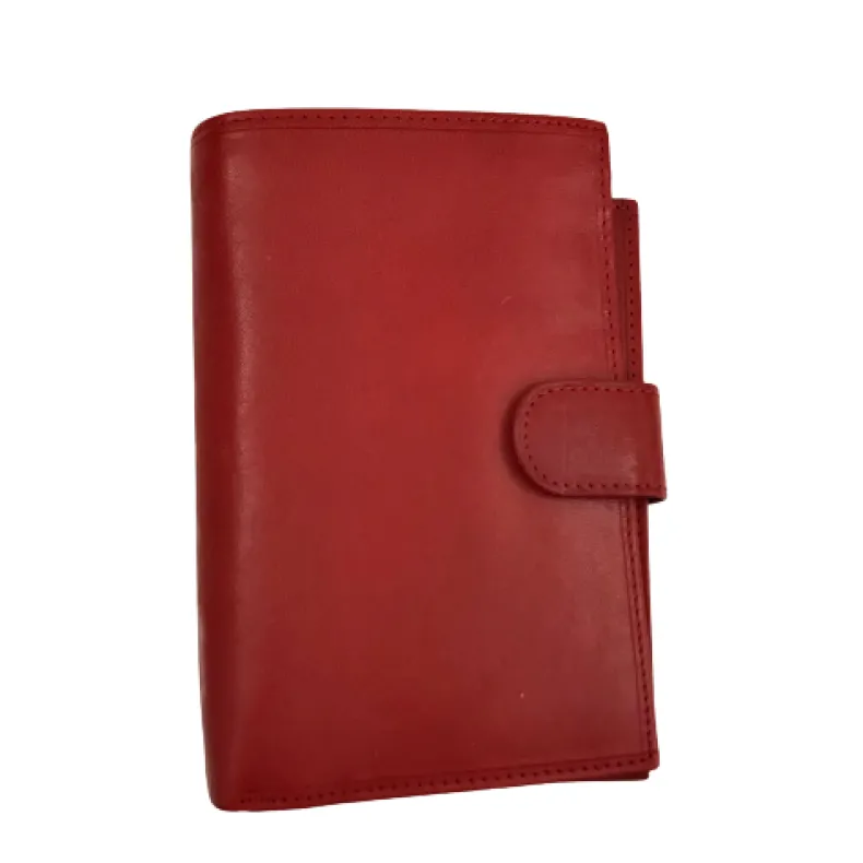 Leather Wallet With Passport Holder