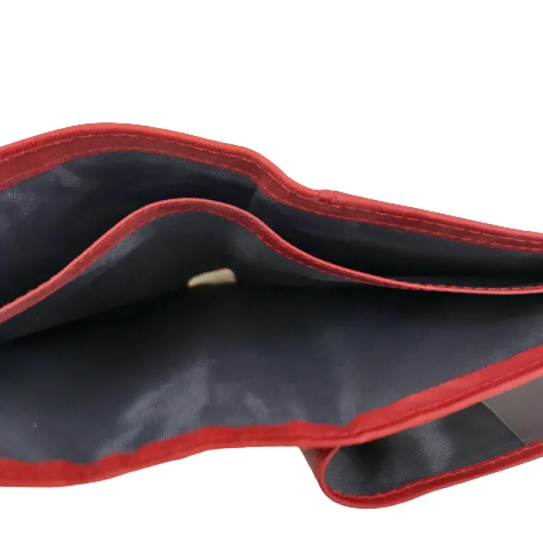 Leather Wallet With Passport Holder