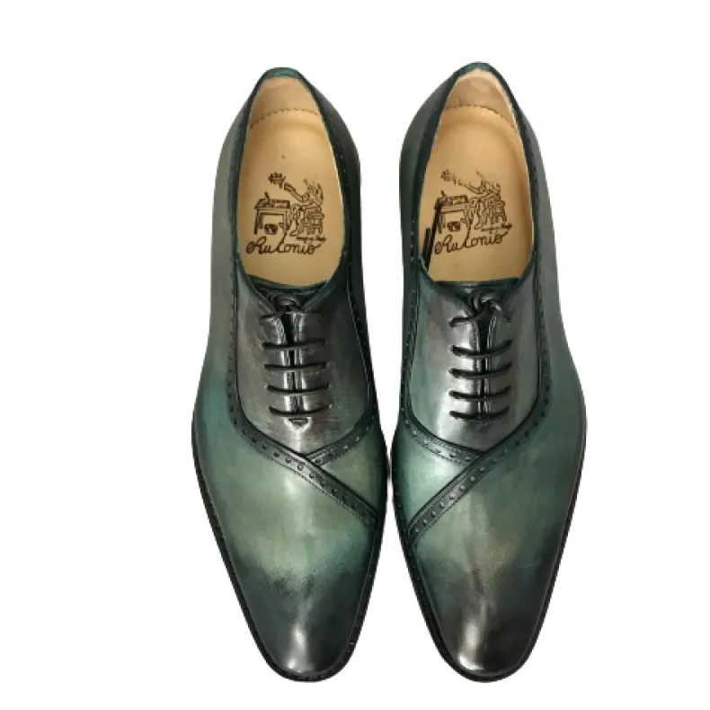 Light Blue Handmade Lace-up - Luxury Collection