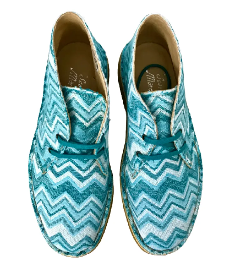 Light Blue Missoni Artisan Ankle Boot