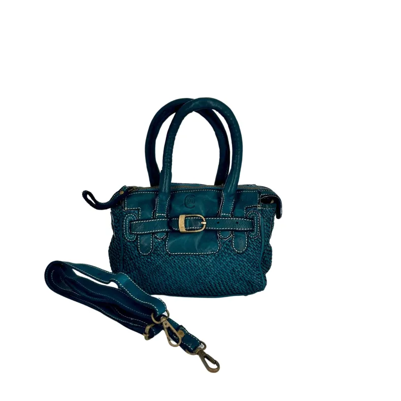 Lili Minibag – Woven Leather