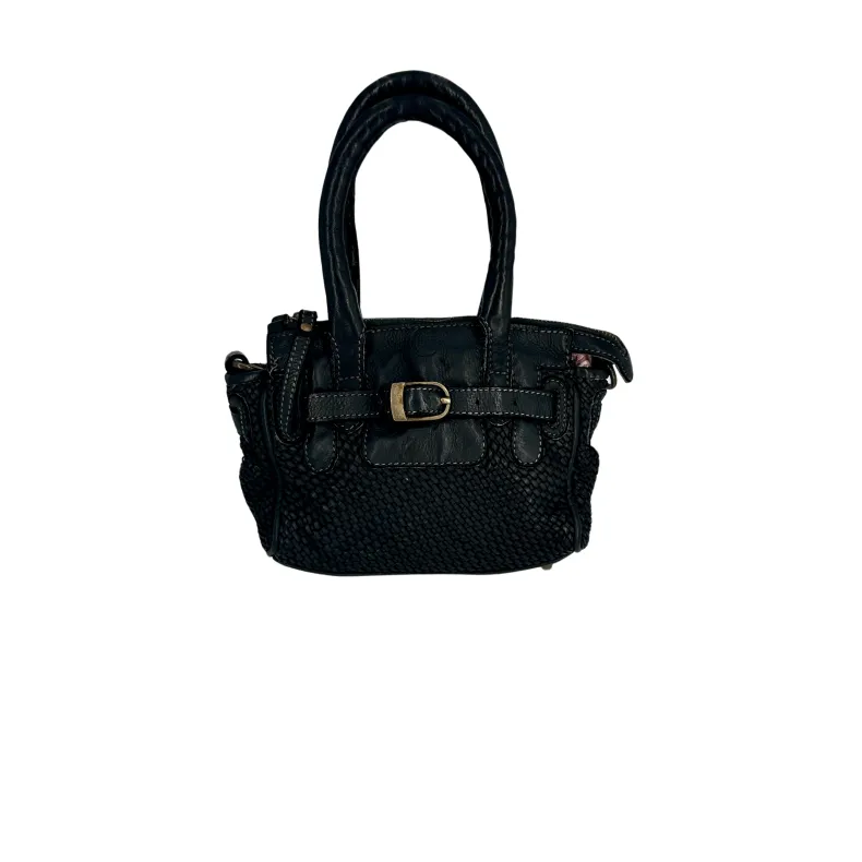 Lili Minibag – Woven Leather