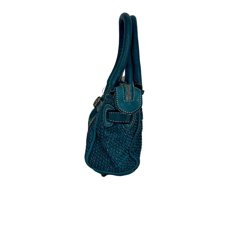 Lili Minibag – Woven Leather