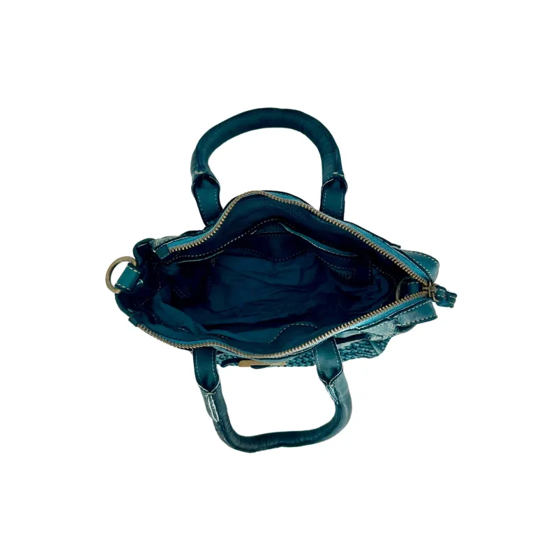 Lili Minibag – Woven Leather