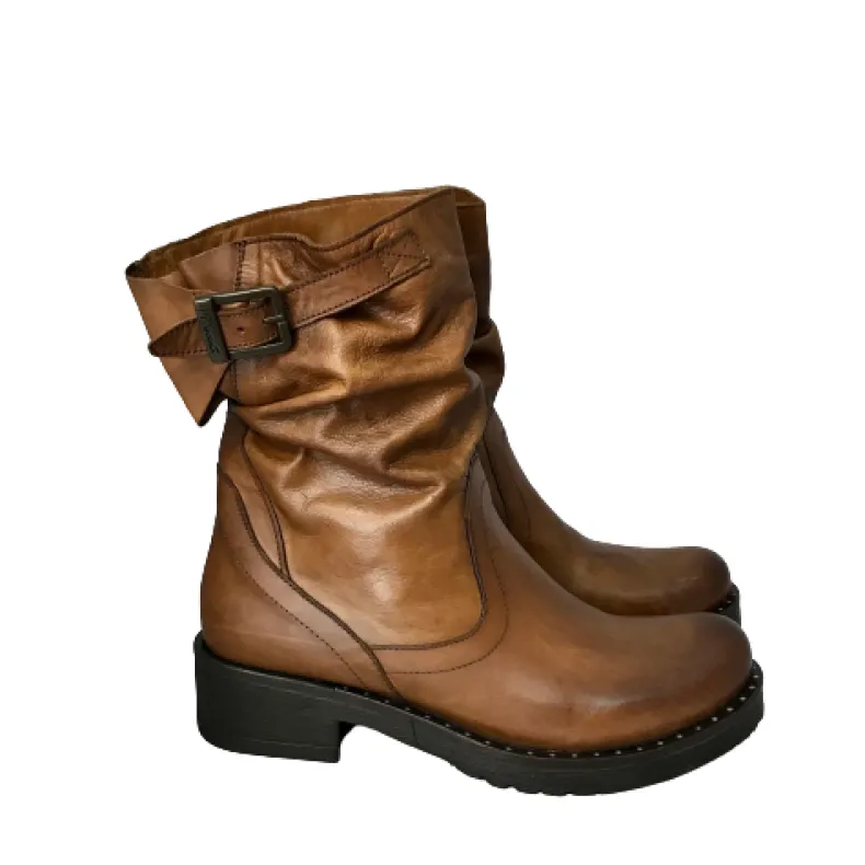 Low Boot In Artisan Leather