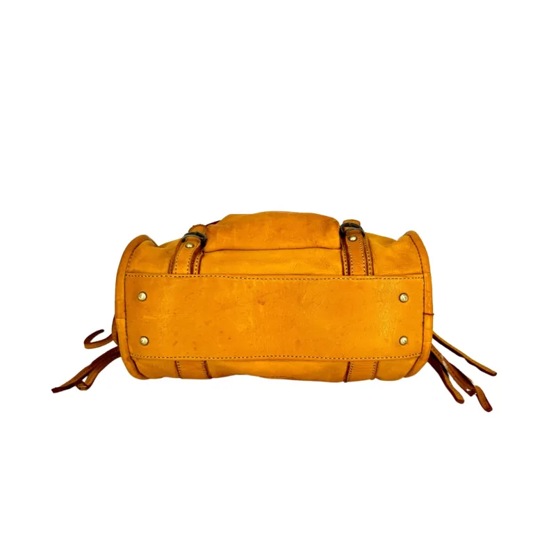 Luisa Small – Handbag With Studs And Leather Laces